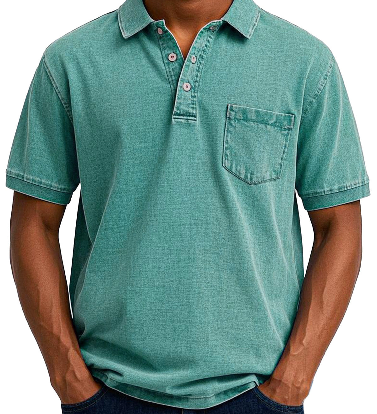 Maxime™ | Polo casual vintage para hombre