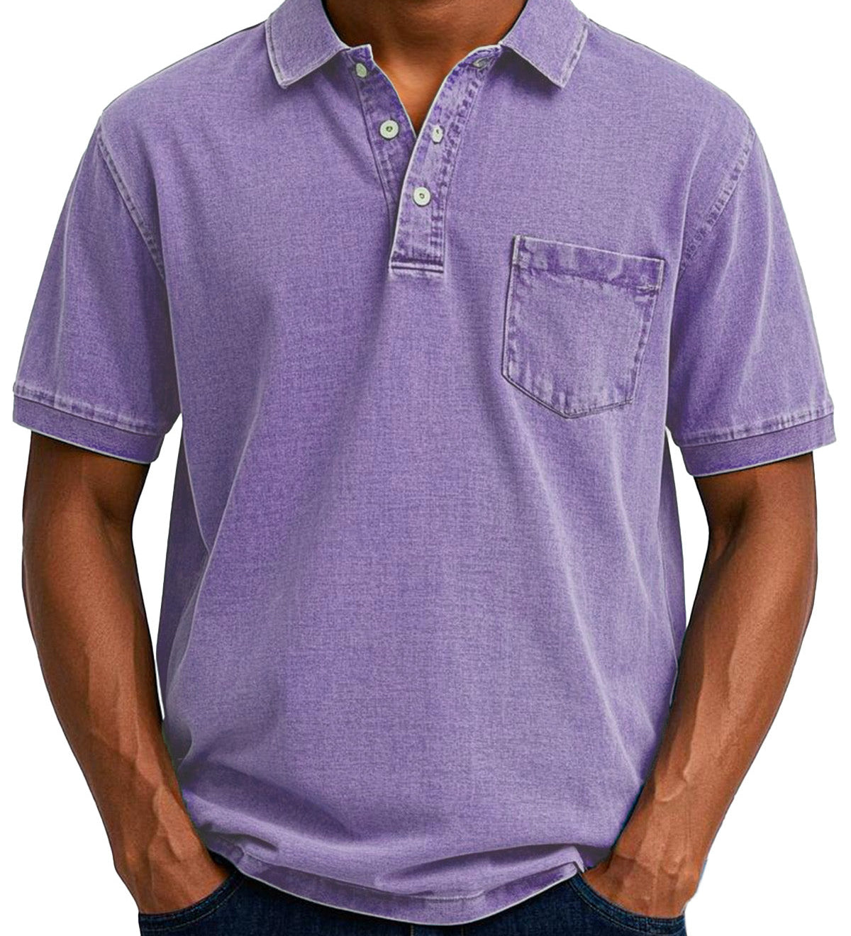 Maxime™ | Polo casual vintage para hombre