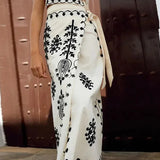 Camilla - Conjunto estampado Top y Falda