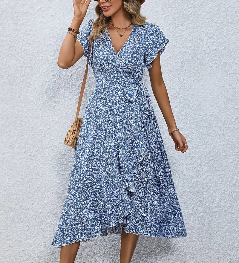 Madick™ Vestido con estampado de flores para primavera/verano