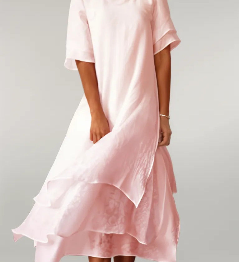 Isilde – Elegante vestido largo de primavera/verano