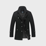 Andrzej | Abrigo clásico de lana tipo peacoat