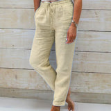 PANTALÓN ESTERALDA CON CINTURA ELÁSTICA