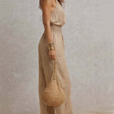 Valeria | Mono Elegante con Halter para Mujer