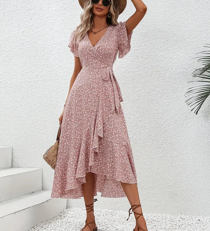 Madick™ Vestido con estampado de flores para primavera/verano