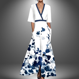 Pierina | Elegante vestido floral hecho a mano