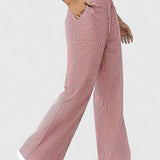 Dominique | Pantalones anchos y cómodos con detalles elegantes