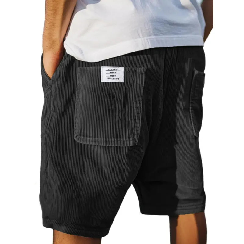 Lenoir™ | Elegantes pantalones cortos de terciopelo