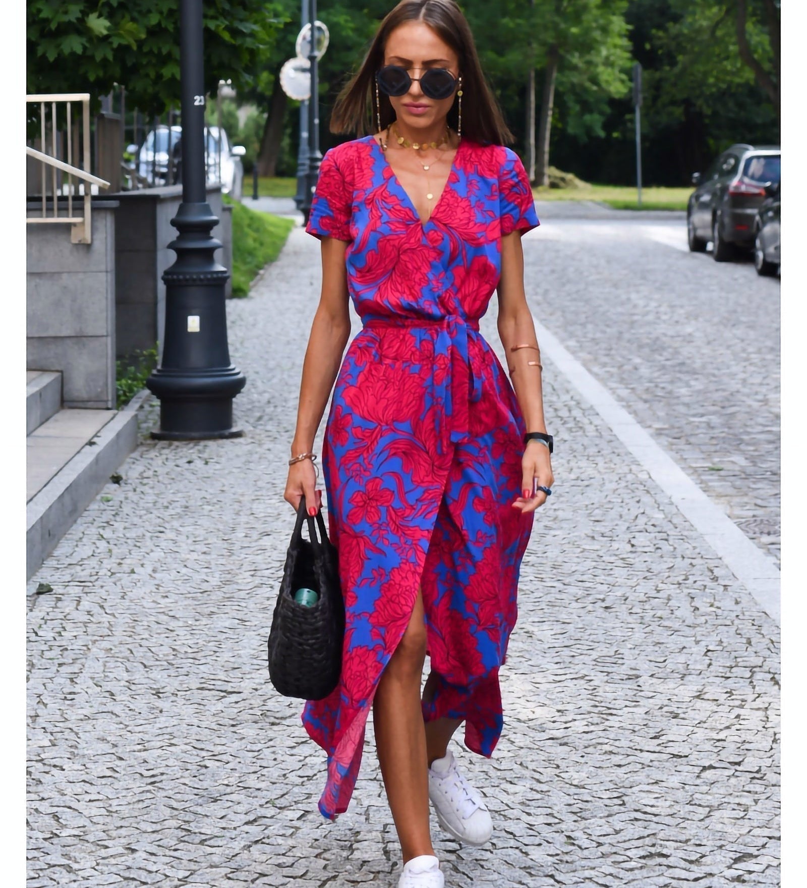 Anna - Vestido de Mujer con estampado floral primavera/verano