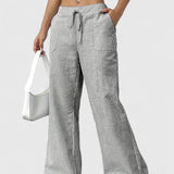 Dominique | Pantalones anchos y cómodos con detalles elegantes