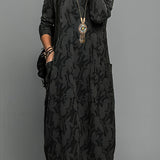 Cassie™ - Vestido informal de invierno con cuello redondo