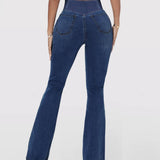 Majestic™ Pantalones de mezclilla con cintura cruzada