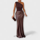 Amarílis - Elegante Vestido de un solo hombro