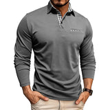 William - Polo Premium de Manga Larga para Hombre