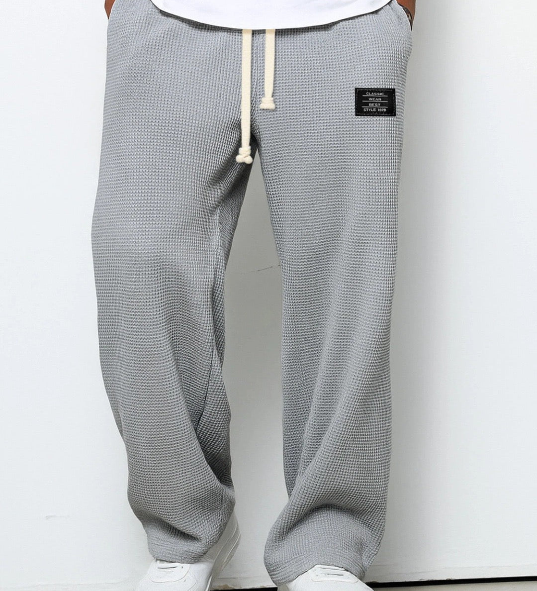 Samuel | Pantalones de pierna ancha con cintura ajustable