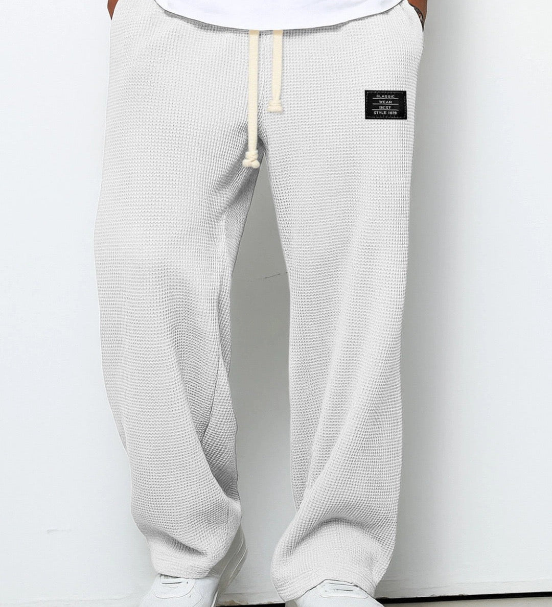 Samuel | Pantalones de pierna ancha con cintura ajustable