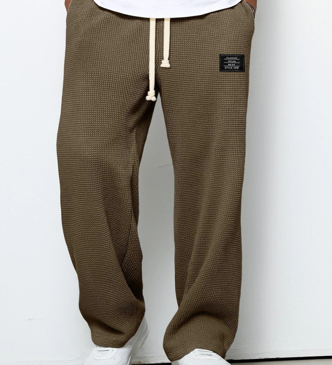 Samuel | Pantalones de pierna ancha con cintura ajustable