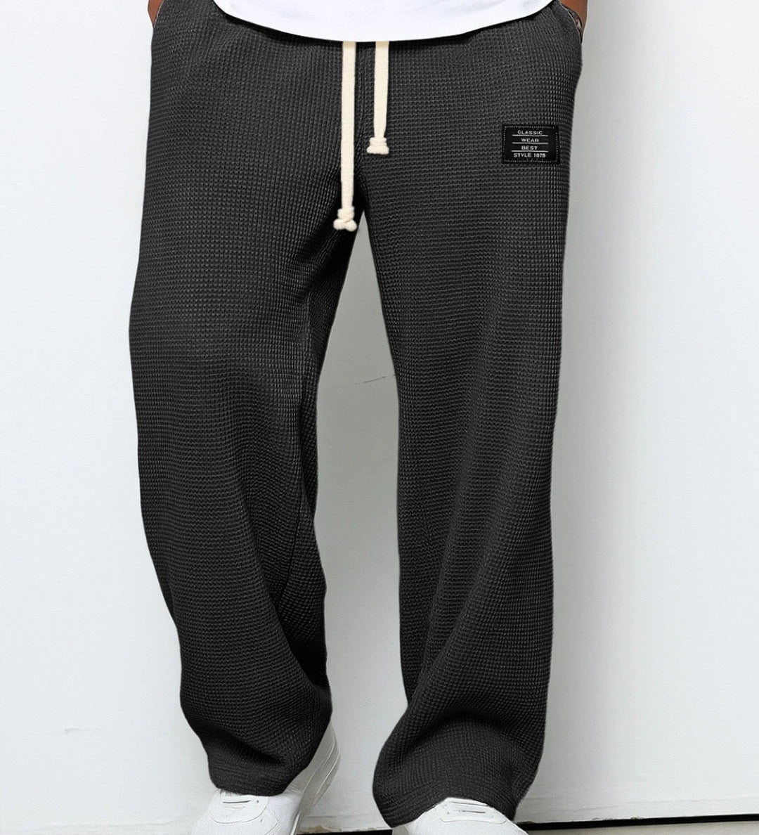 Samuel | Pantalones de pierna ancha con cintura ajustable