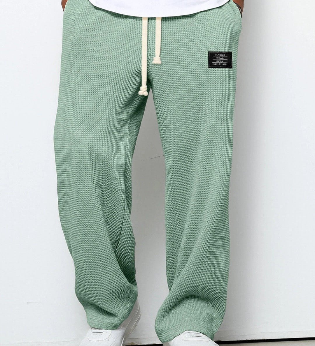 Samuel | Pantalones de pierna ancha con cintura ajustable