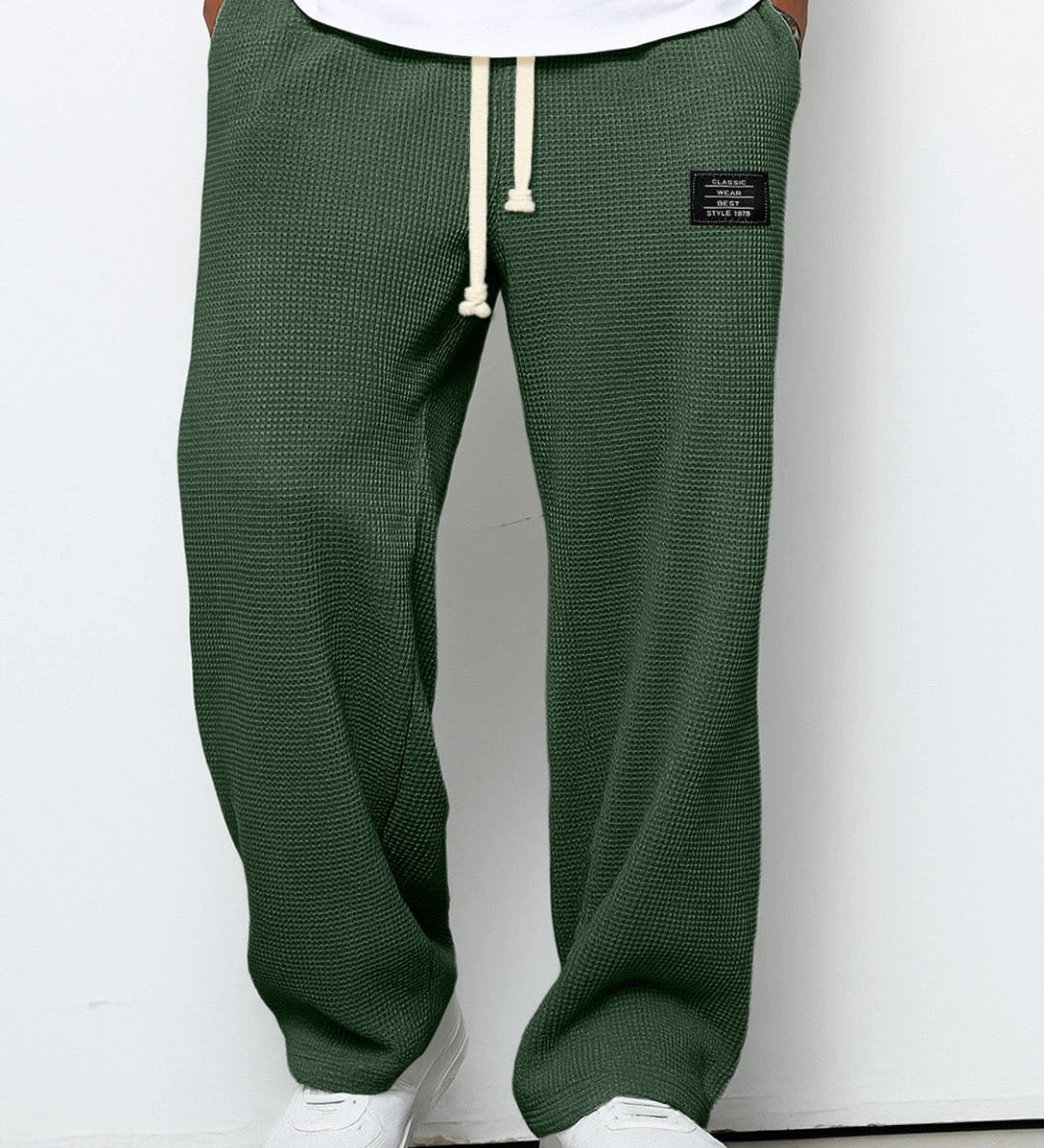 Samuel | Pantalones de pierna ancha con cintura ajustable