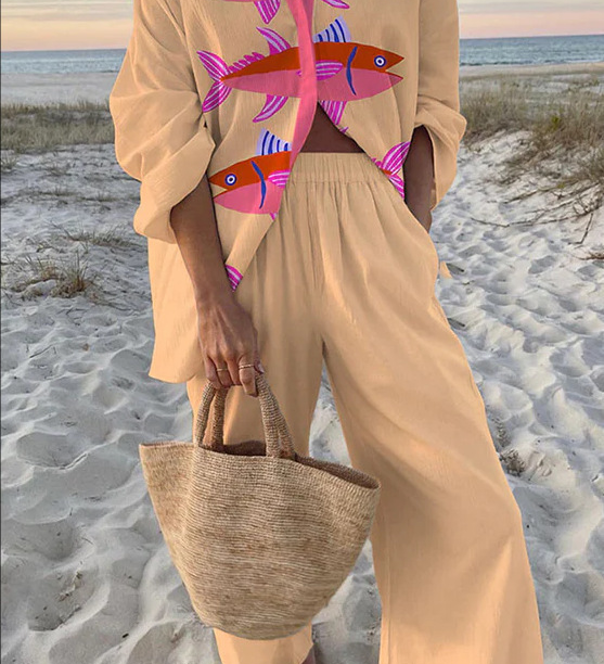 Zairine| Conjunto de mujer ligero y sofisticado para los días de verano