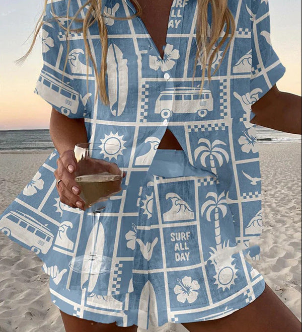 Jorelle| Conjunto corto ligero de verano