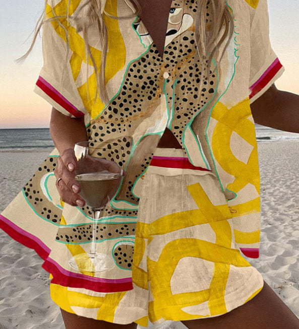 Jorelle| Conjunto corto ligero de verano