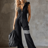Daniela | Mono deportivo retro con capucha y rayas para Mujer