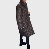 Abrigo acolchado reversible