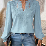 Clementine - Blusa elegante con escote en V