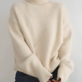 Sophia - Jersey de cachemira de cuello alto