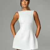 Vestido Virginia™ Elegante con Espalda Descubierta