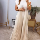 Paola™ VESTIDO CON MANGA PLISADA