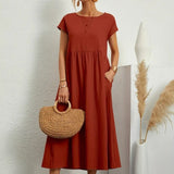 Eliza™ Vestido casual de verano con bolsillos