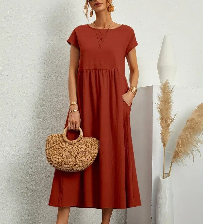 Eliza™ Vestido casual de verano con bolsillos