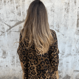 Elvéra | Top casual con estampado de leopardo para mujer