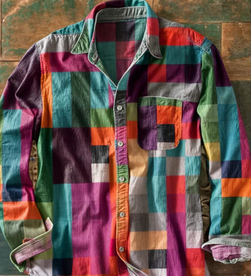 Lenoir™ | Camisa elegante con bolsillo práctico