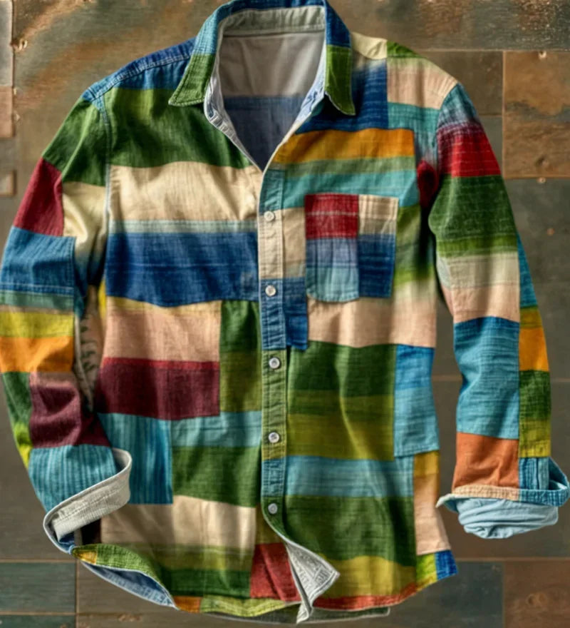 Lenoir™ | Camisa elegante con bolsillo práctico