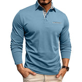 William - Polo Premium de Manga Larga para Hombre