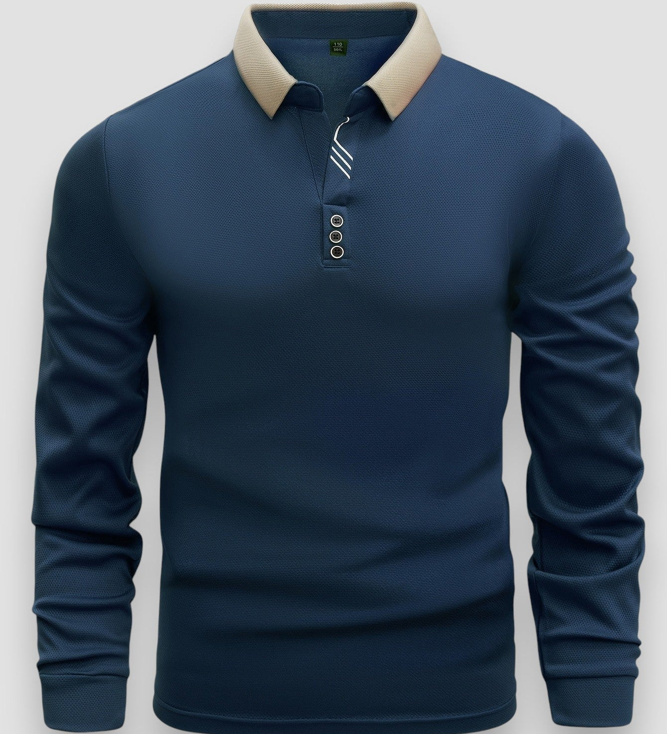 MONACO | POLO DE MANGAS LARGAS PARA HOMBRE
