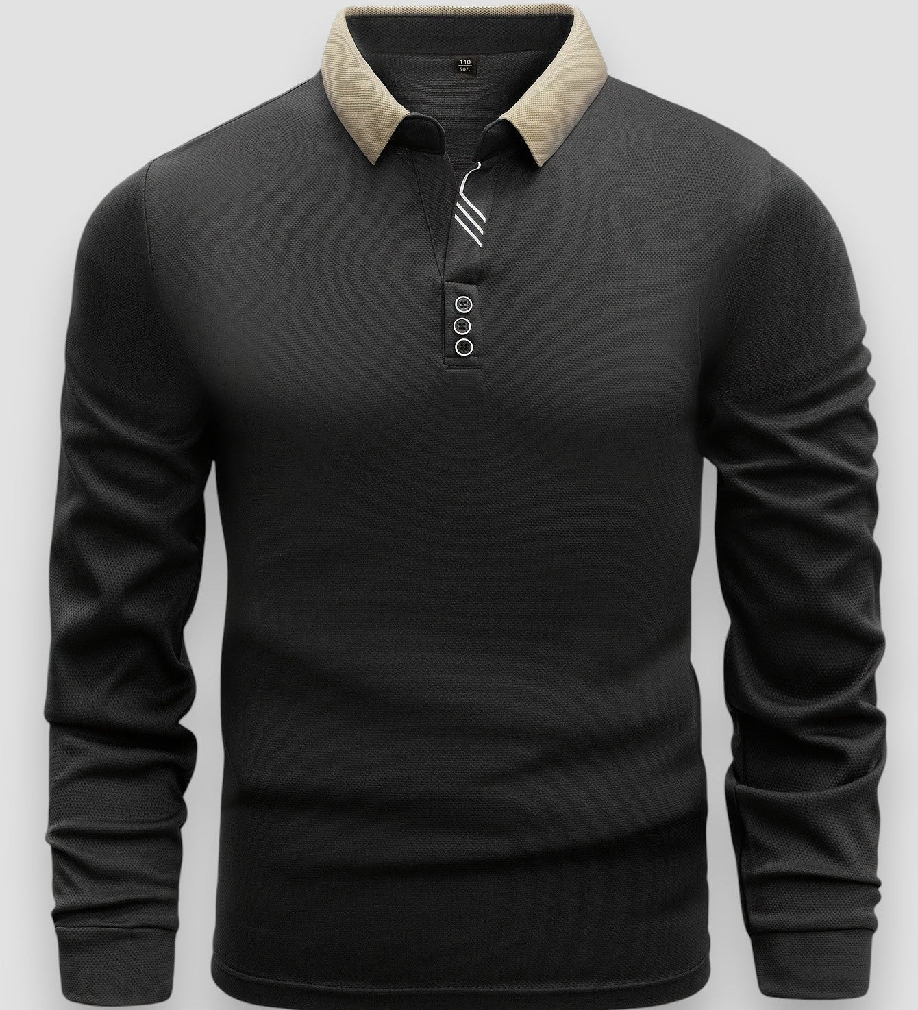 MONACO | POLO DE MANGAS LARGAS PARA HOMBRE